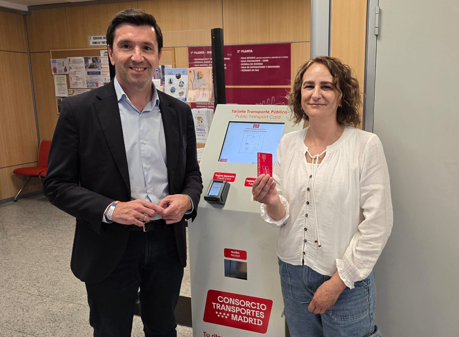 Santiago Villena y Victoria Gil