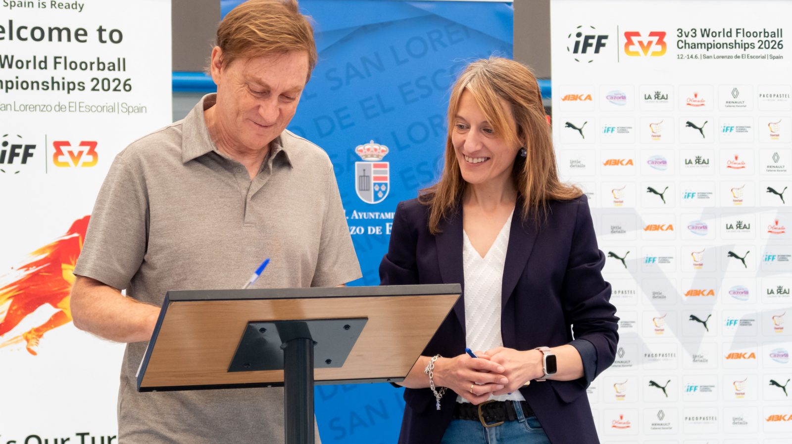 Carlota López Esteban y Miguel Prieto