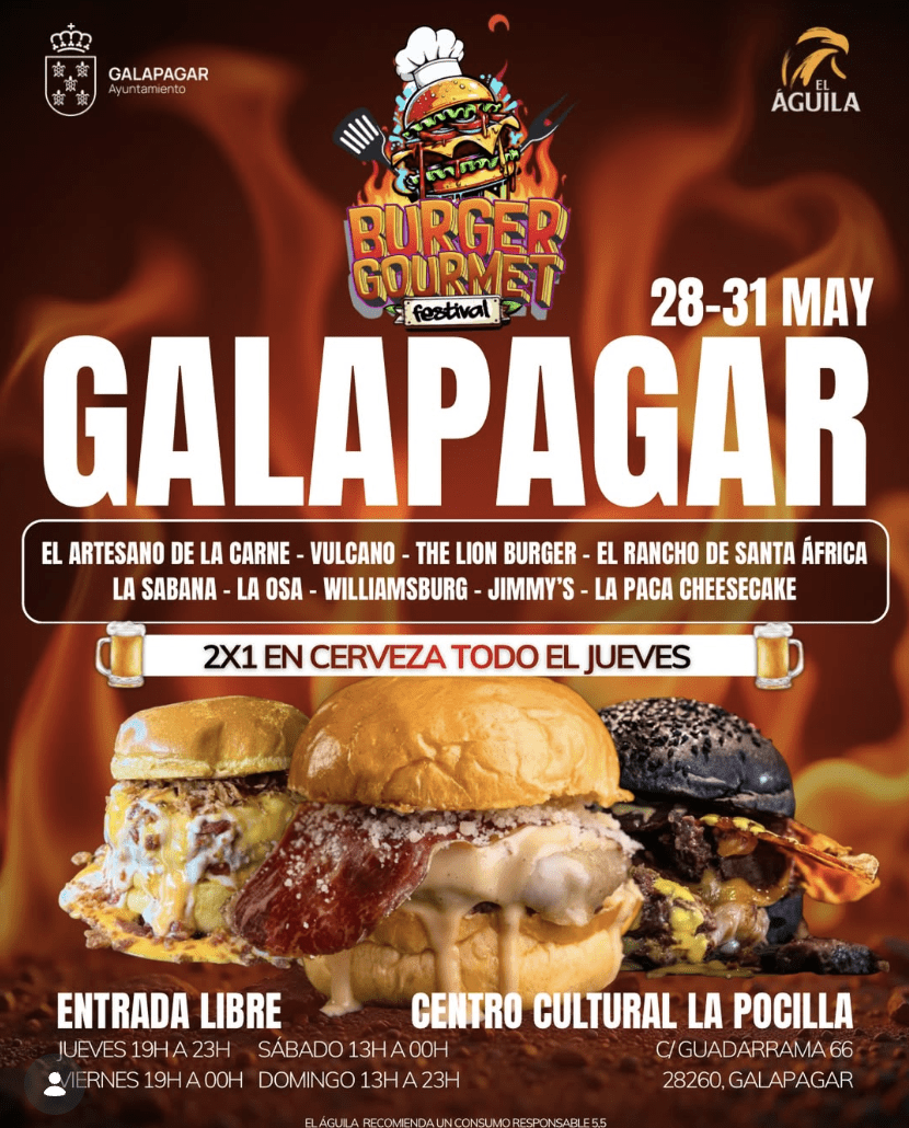 Burger Gourmet Festival Galapagar