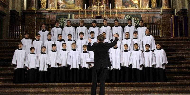 La Escolanía del Escorial, en la Basílica del Real Monasterio