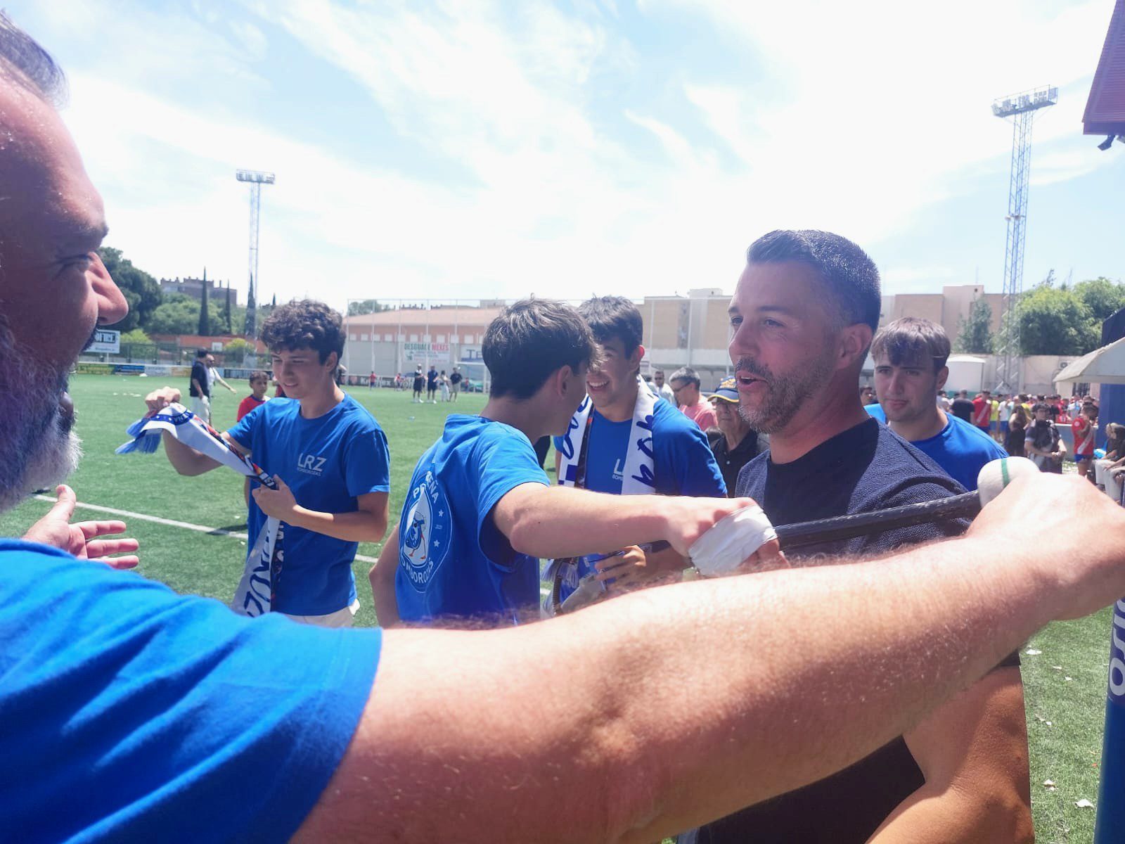 David Muñoz, entrenador de Las Rozas CF