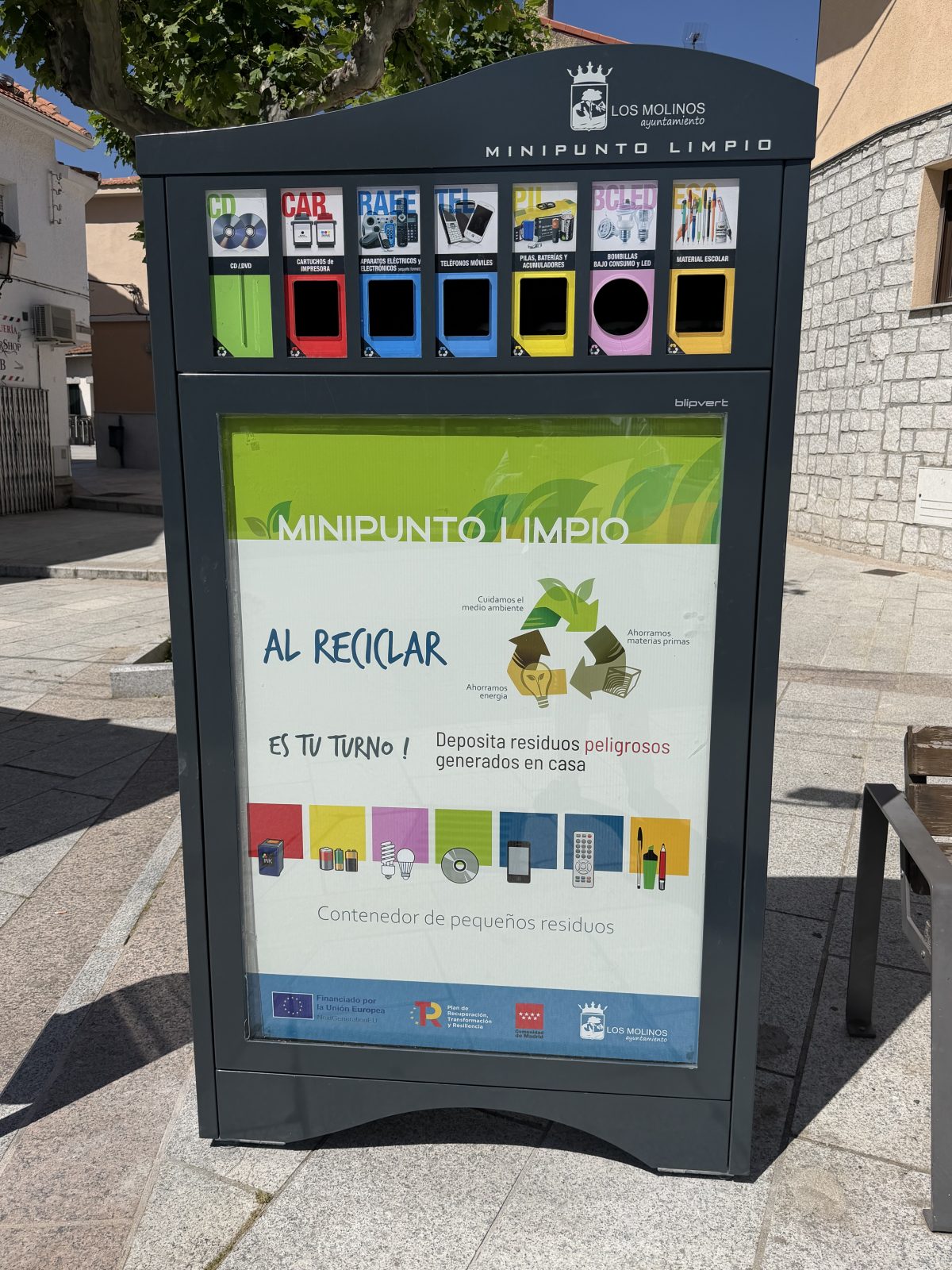 Minipunto limpio en Los Molinos
