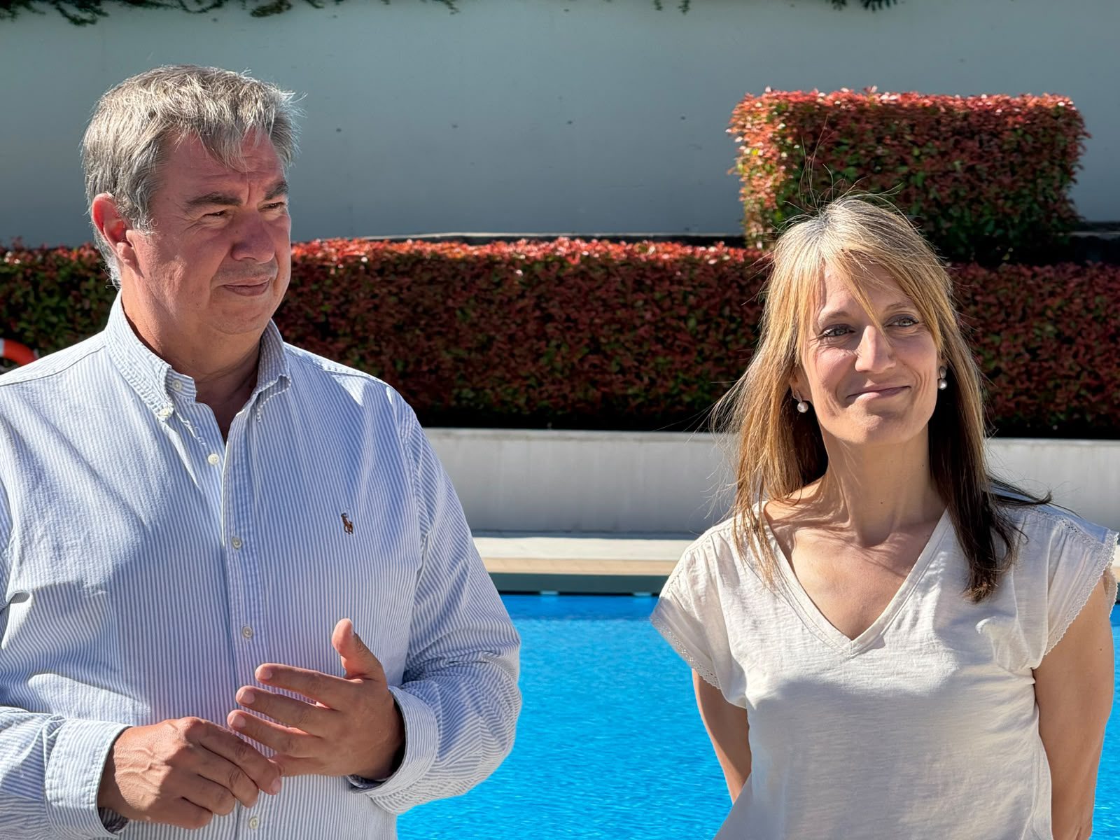 José Antonio Sánchez y Carlota López Esteban
