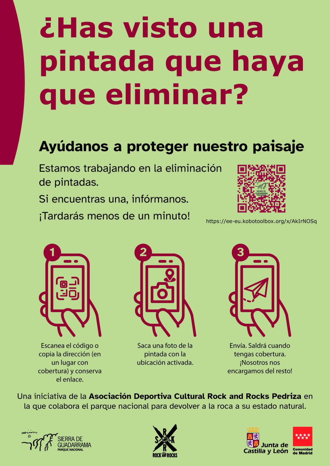 Pintadas en La Pedriza