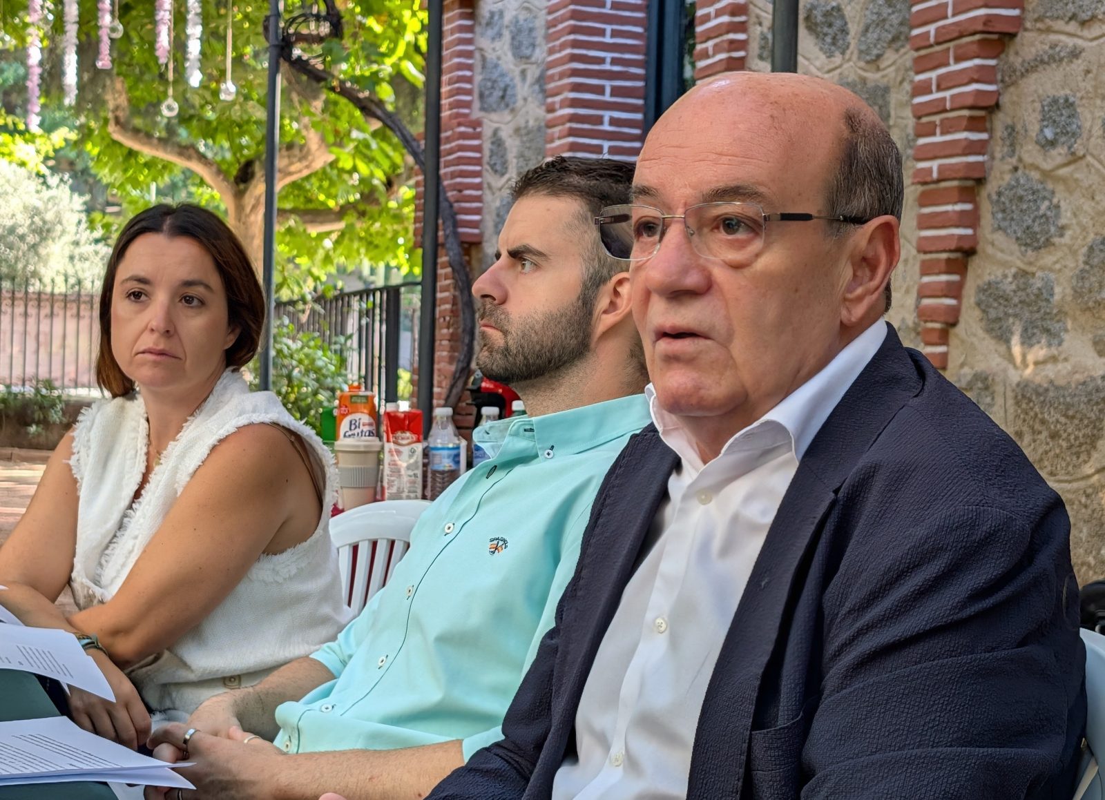 Antonio Vicente, Rubén Herranz y Mayte Bertomeu