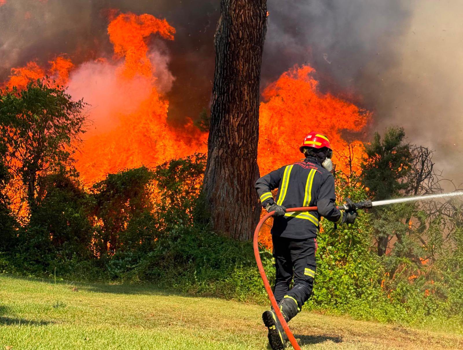 incendio Sierra Oeste