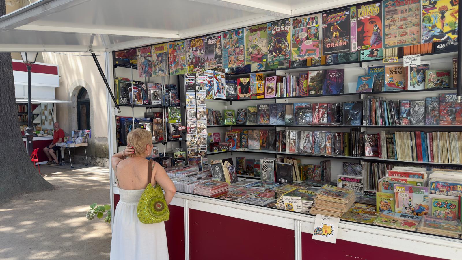 Feria del Libro Antiguo y de Ocasión en San Lorenzo de El Escorial