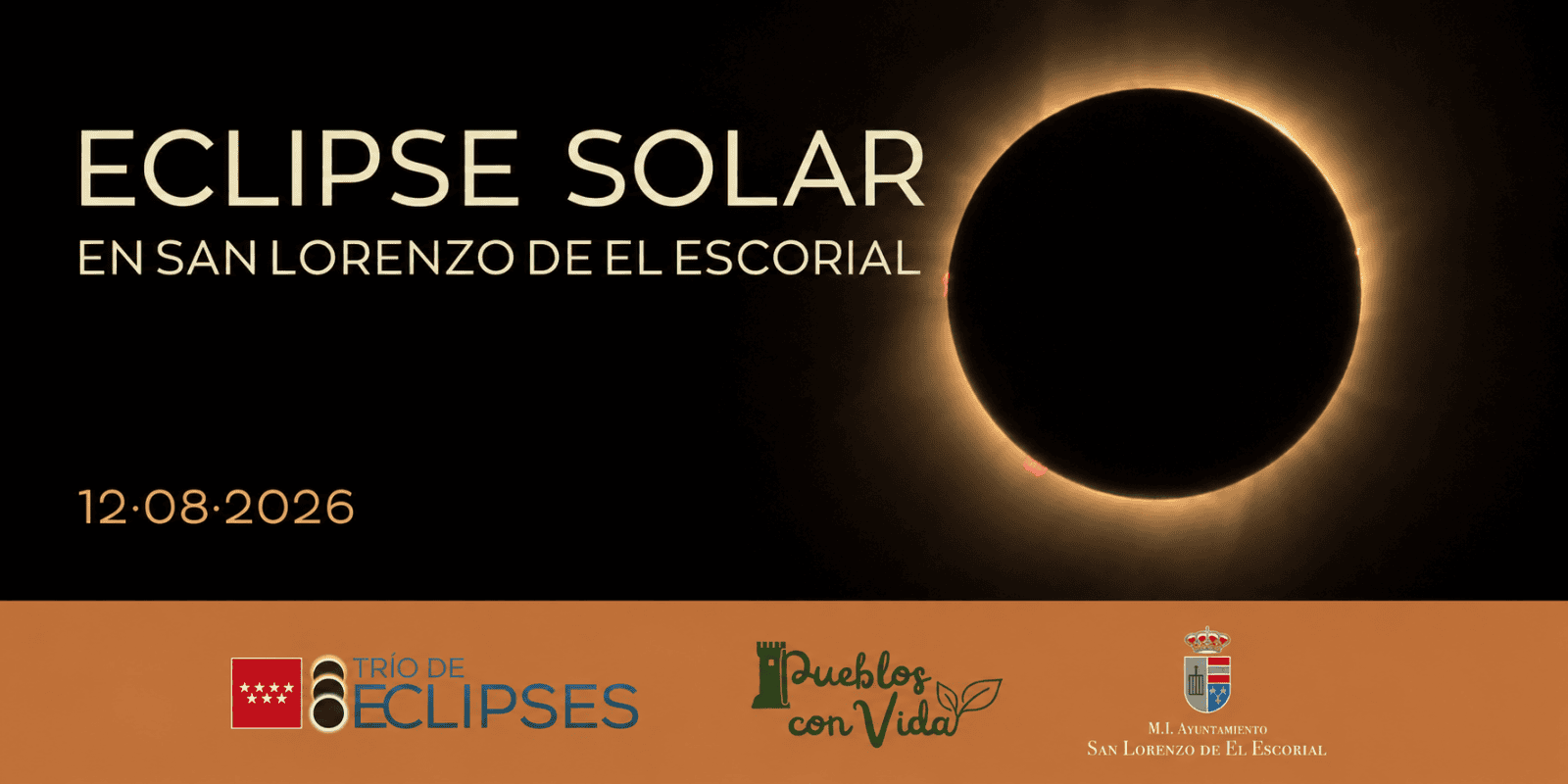 eclipse solar en san lorenzo de el escorial