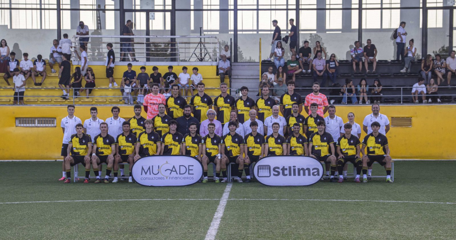 Foto oficial del primer equipo del CD Galapagar