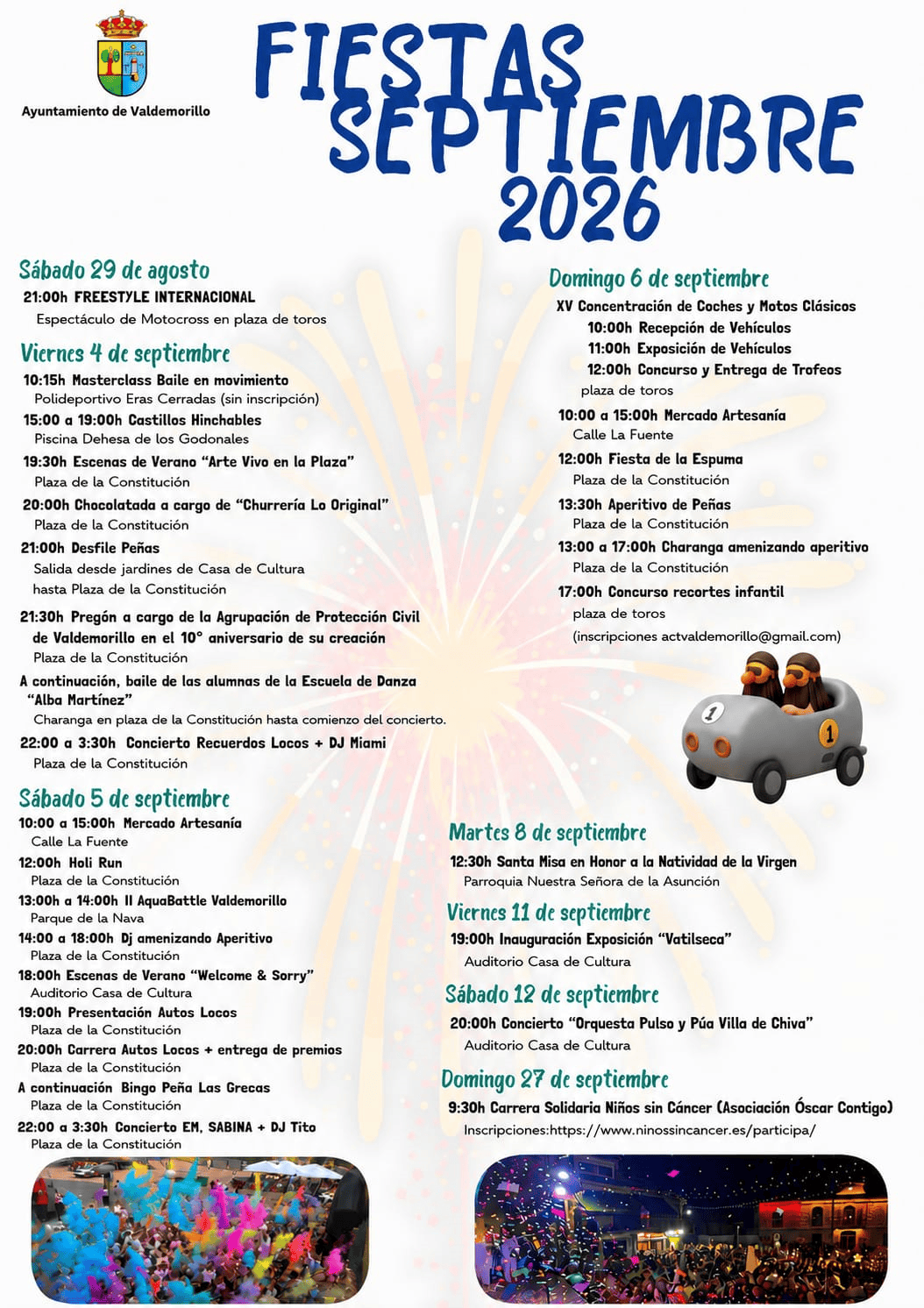 Fiestas de Septiembre en Valdemorillo