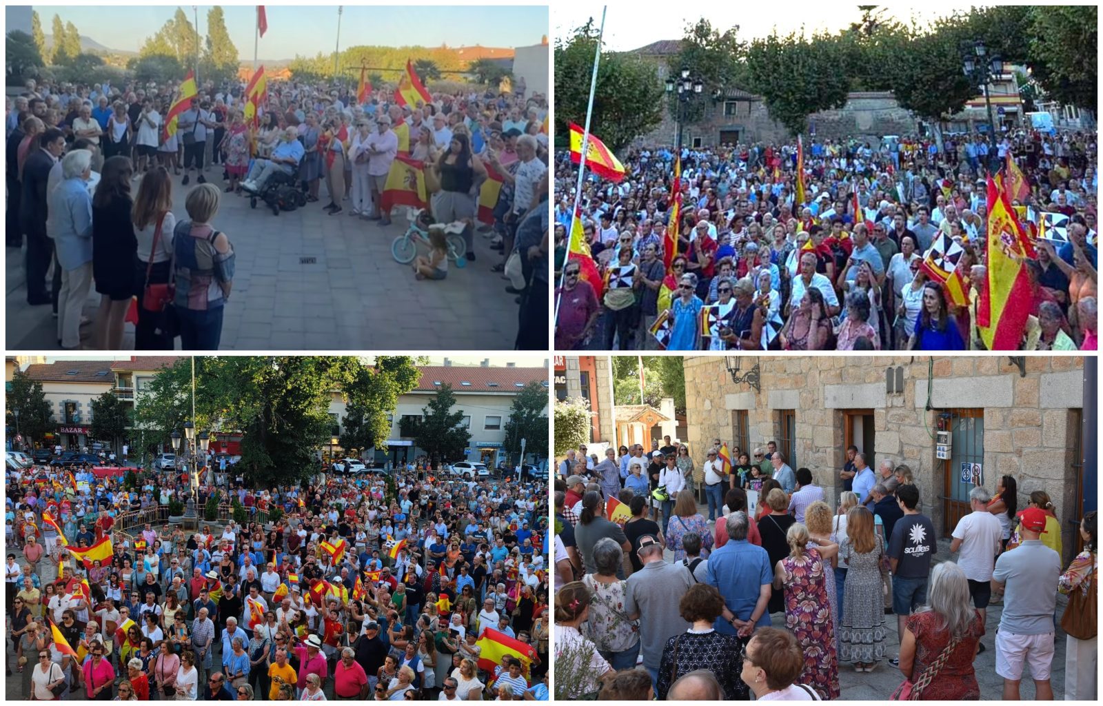 Concentraciones en Galapagar, El Escorial, Guadarrama y Navacerrada