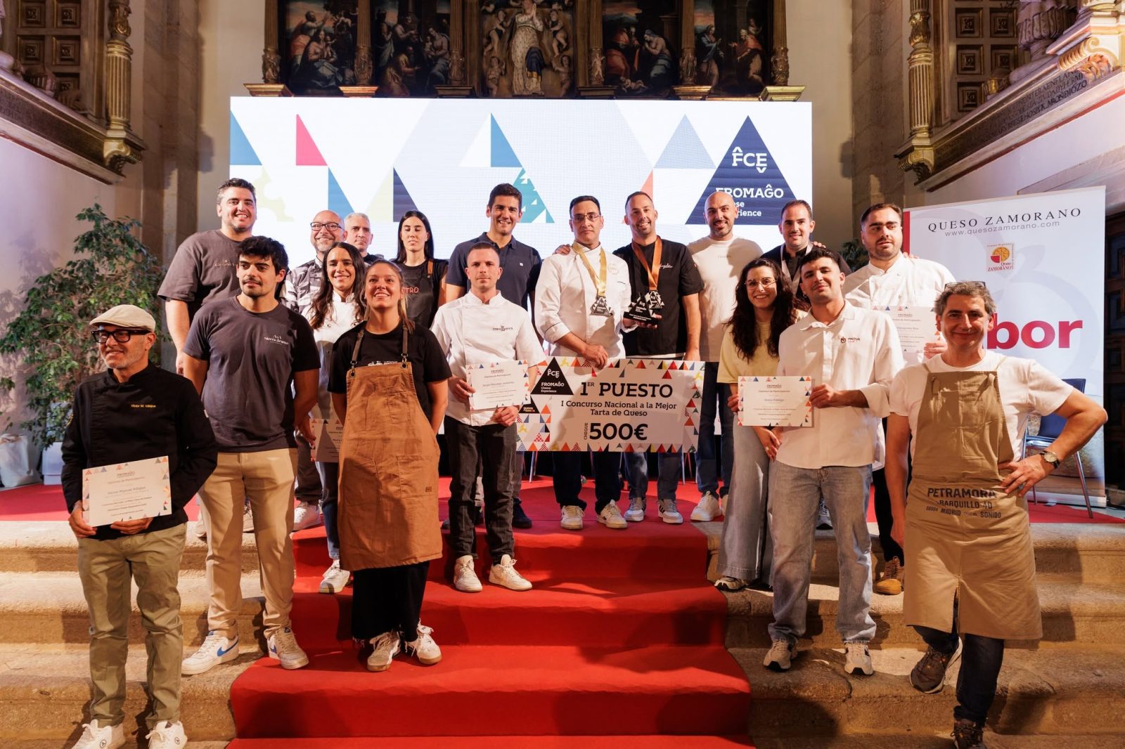 Finalistas del concurso a la mejor tarta de queso en FROMAGO 2026