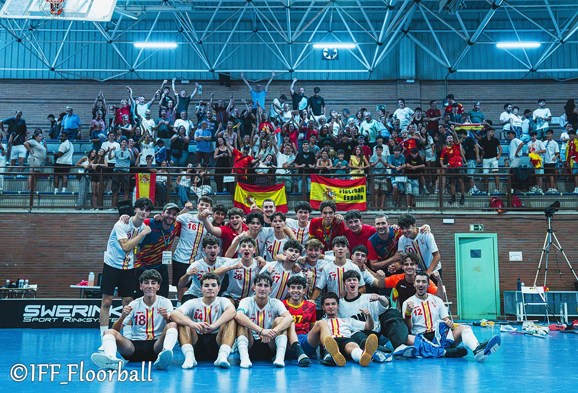 La selección española de Floorball sub-19, este sábado en Guadarrama