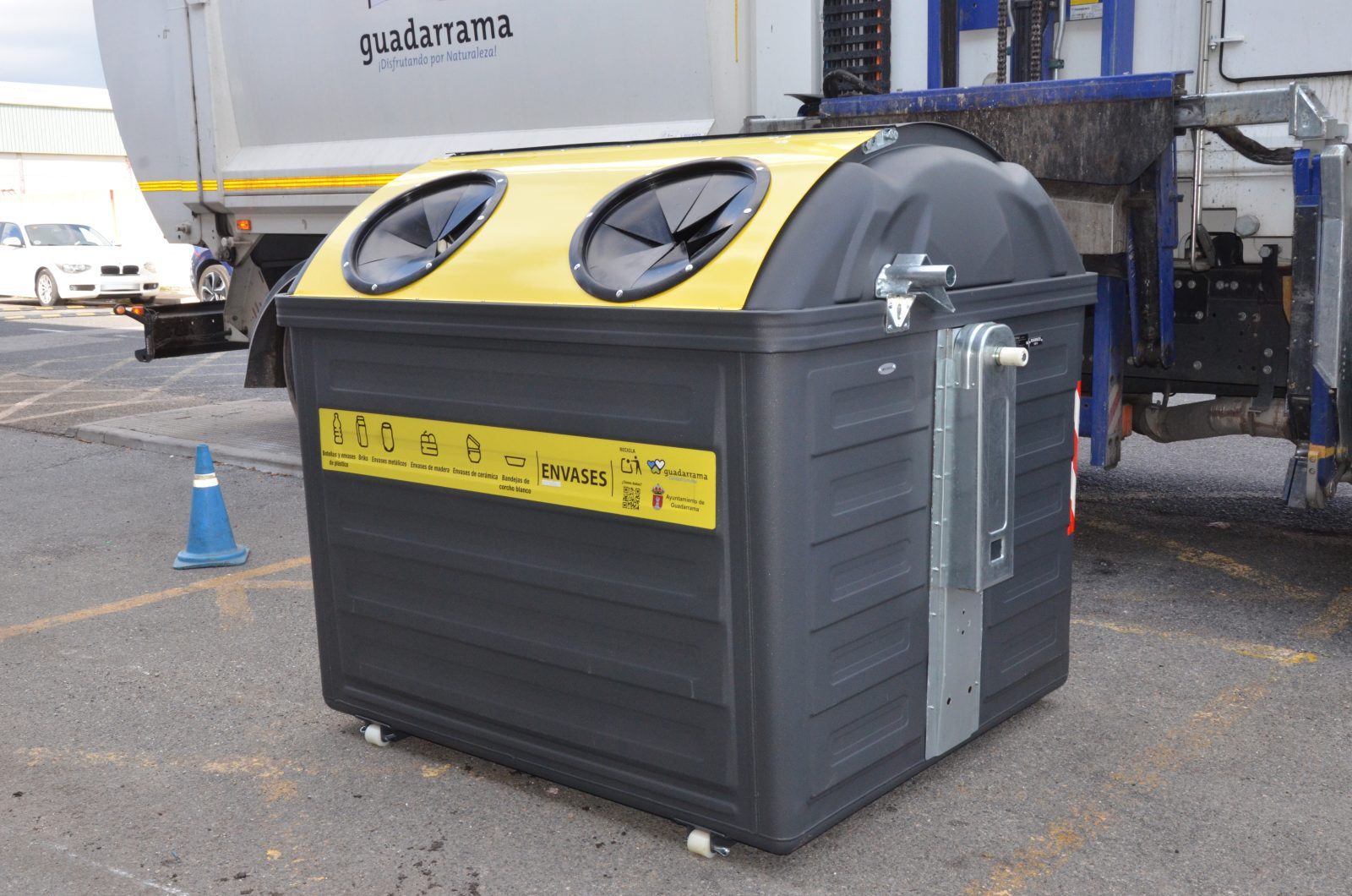 Nuevos contenedores de residuos en Guadarrama