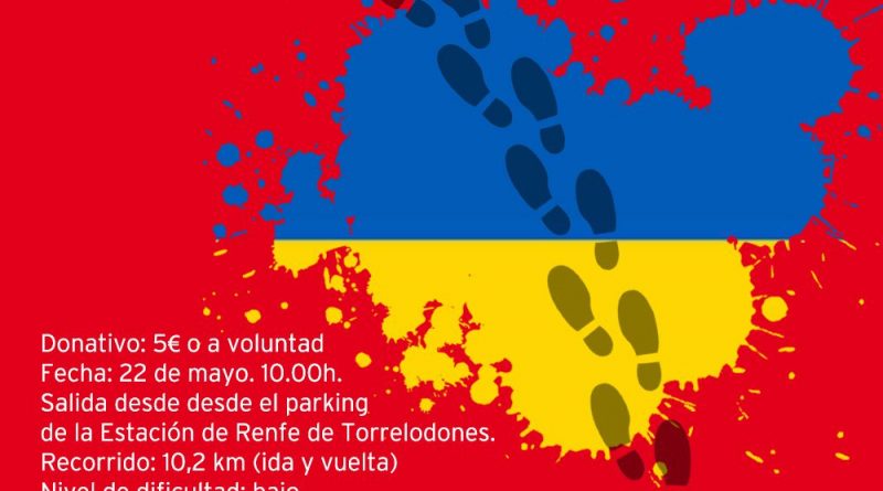 CARTEL CAMINAMOS POR UCRANIA