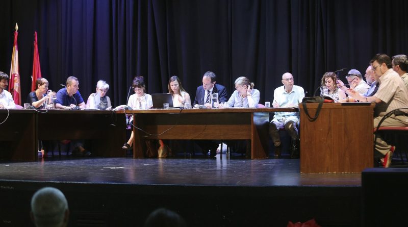 Imagen de un Pleno celebrado en Alpedrete en 2019