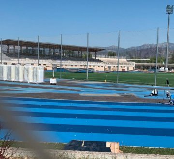 obras pistas atletismo