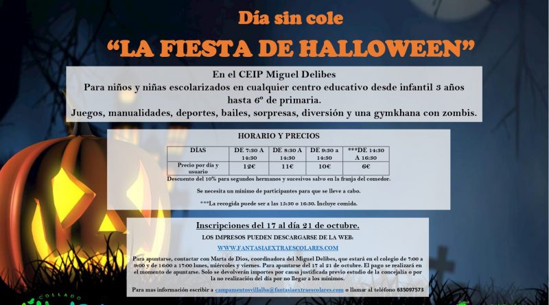 Cartel días sin cole Villalba octubre 2022_page-0001