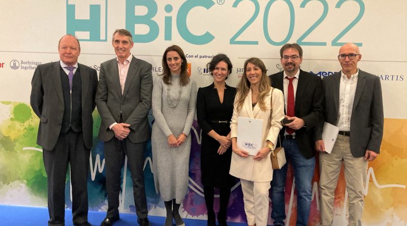 2022 12 02 Equipo del HUGV asistente a la entrega de los Premios BiC 2022