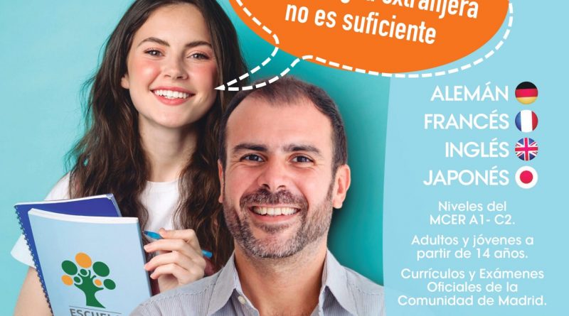 Cartel EOI Collado Vilalba A2 Solicitud de Plaza 2023