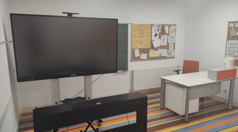 Pizarra digital Aula Música y Movimiento 1