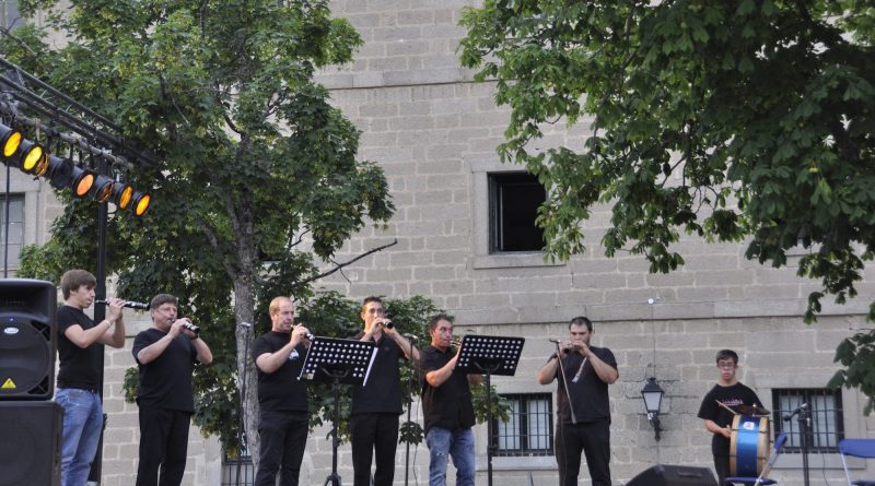 Aula de Dulzaina de la Escuela Municipal de música de San Lorenzo de El Escorial