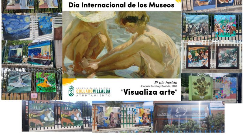 Cartel exposición Jardines Peñalba