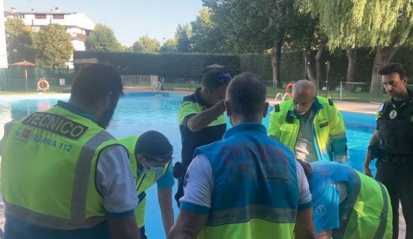 piscina villalba accidente