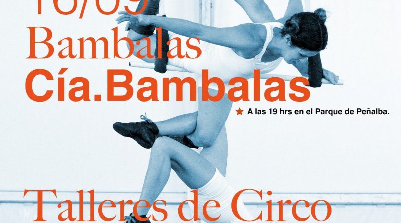 Cartel Festival Cirqueando Collado Villalba 2023
