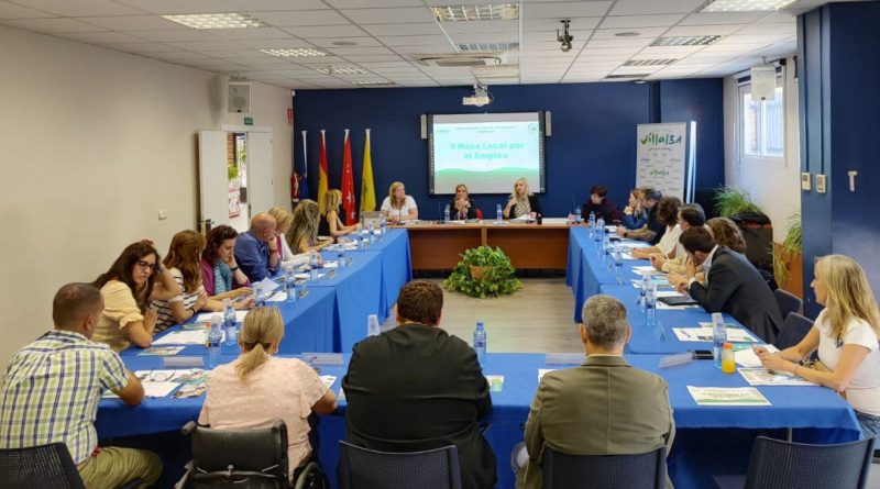 V Mesa Empleo Local Collado Villalba. 11-10-23