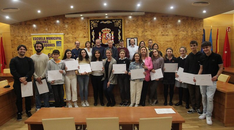 diplomas escuela de idiomas Torrelodones