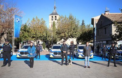 Presentación de los nuevos vehículos de la Policía Local de Galapagar