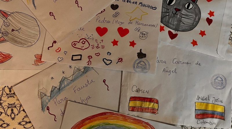 Cartas de los niños de Primaria a los mayores de Galapagar