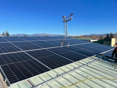 Placas solares en el CEP Felipe II