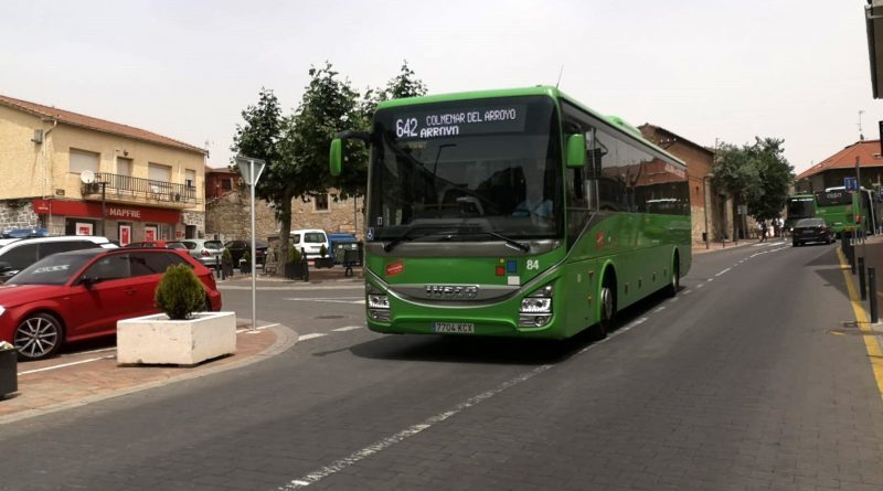 Autobús en Valdemorillo