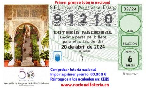 lotería 91210