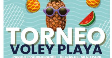 Cartel del III Torneo de Vóley playa de Torrelodones