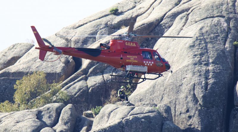 rescate helicóptero b