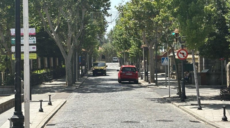 operación asfalto en El Escorial