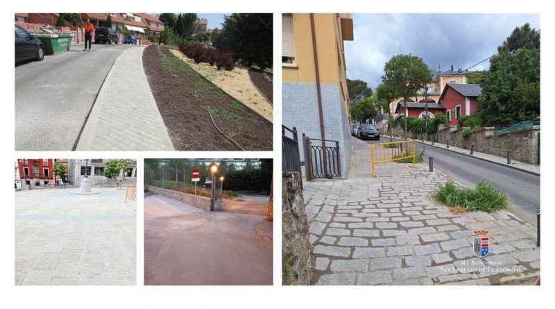 Obras del programa de Activación Profesional en San Lorenzo de El Escorial