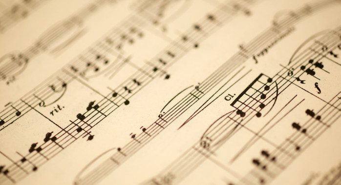 Sheet of Music --- Image by © Lanny Ziering/Brand X/Corbis