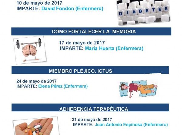 ESCUELA DE CUIDADORES MAYO 2017