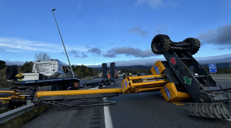 Accidente en la A-6 a la altura del kilómetro 46 / Emergencias 112 Comunidad de Madrid