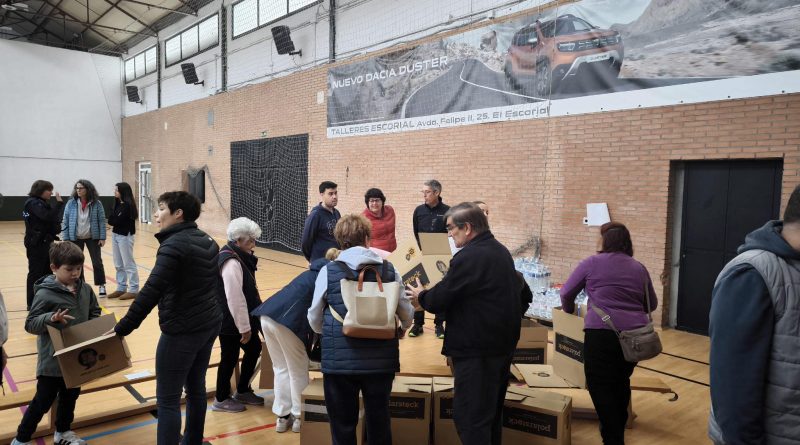 recogida alimentos el escorial
