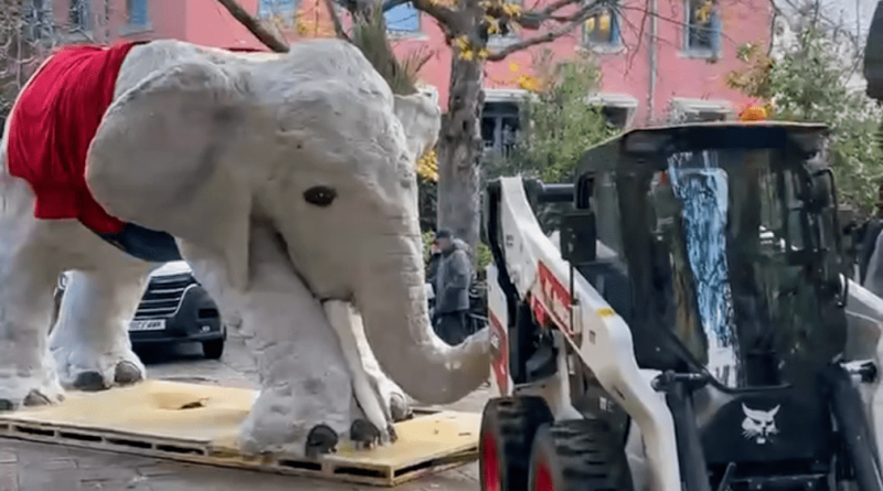 elefante belén escorial