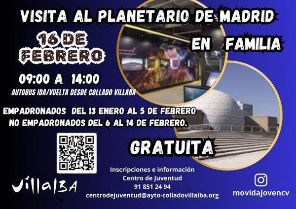 CARTEL PLANETARIO 16 FEBRERO 2025