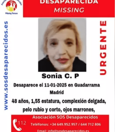 Desaparecida Guadarrama