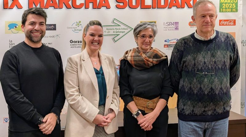 Presentación de la IX Marcha Solidaria de Galapagar
