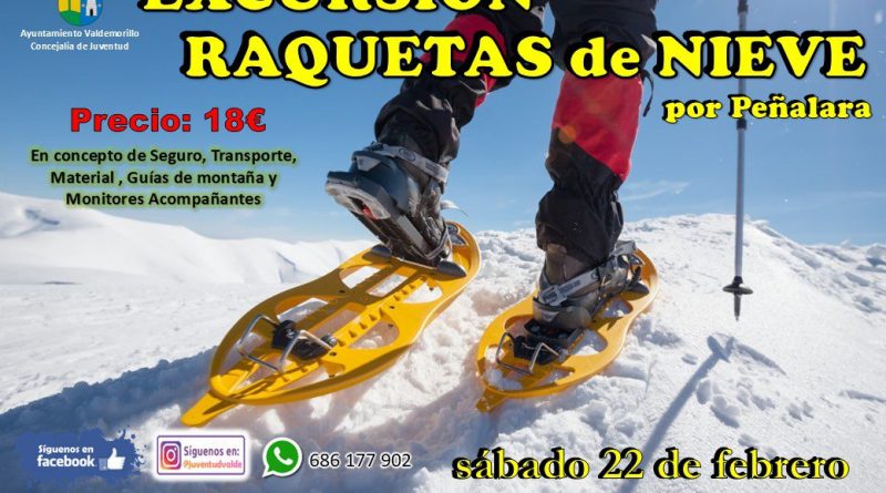 raquetas de nieve cartel (2)