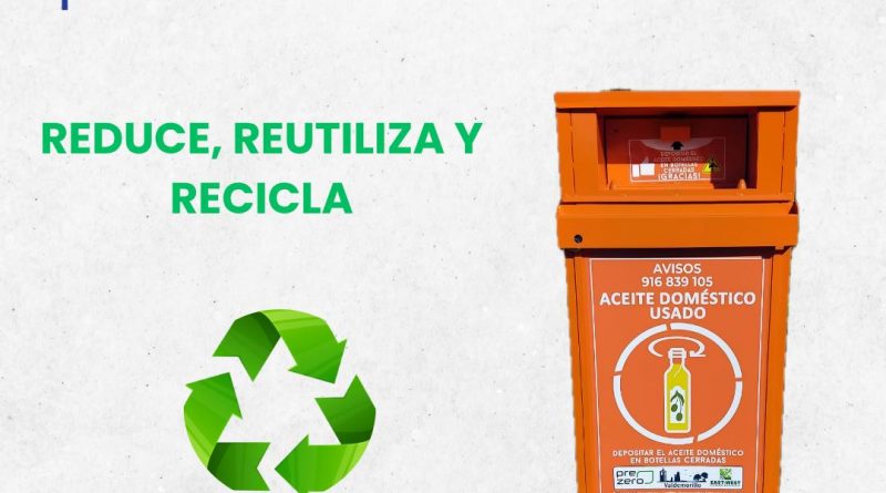 nuevos contenedores para aceite doméstico usado